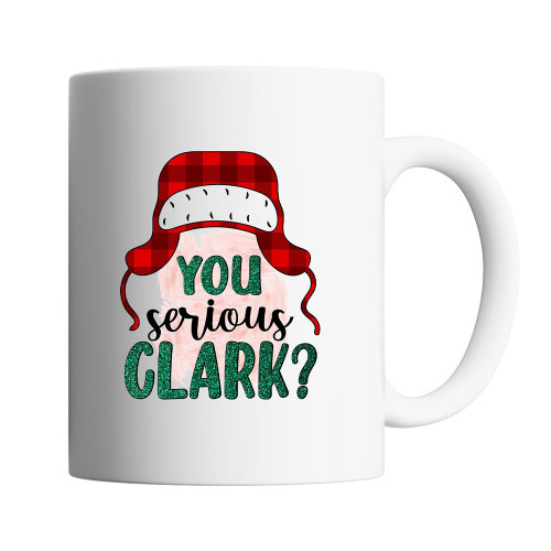 Cana personalizata "You serios Clark", Oktane, ceramica alba, 330 ml