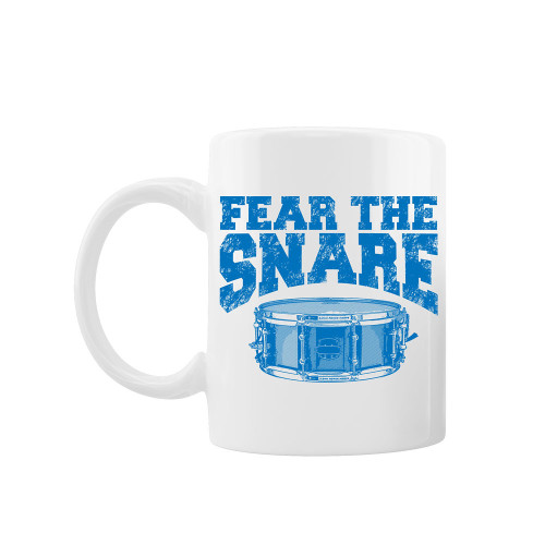 Cana personalizata "Fear the snare", Oktane, ceramica alba, 330 ml