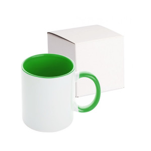 Cana cafea/ceai, Oktane, 330 ml, ceramica, verde